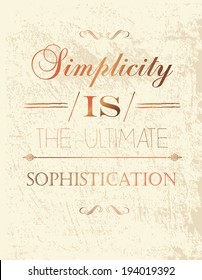 Quote Typographical Retro Background