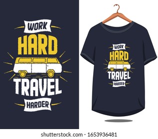 Quote typography t shirt design