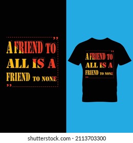 Quote Typography T shirt Design 