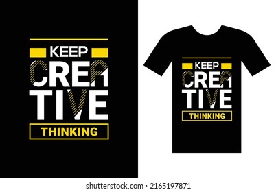 Diseño de camiseta de tipografía de citas