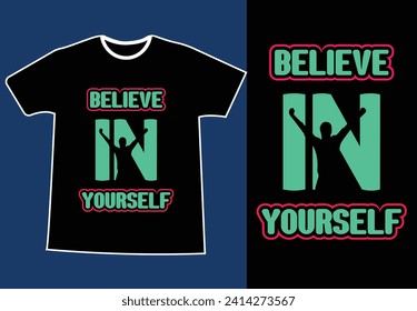 Quote typography t shirt design.