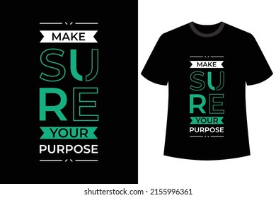 Quote typography t-shirt design vector.