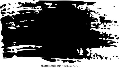 Quote Vector Abstract Grunge Brush Hand Drawn Texture in Black Color Sketch Simple Pattern isolated on White Background Grange Doodle Shape