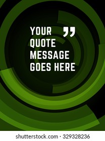 Quote Vector abstract technology lines background and place for message sign.