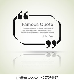 quote vector border
