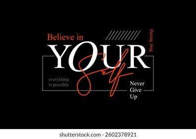 quote vector illustration typography t shirt design 
