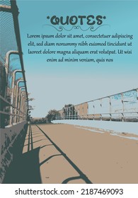Quotes Background tempalte with copy space area