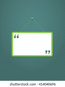 Quotes, Banner Design