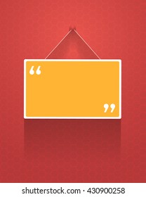 Quotes Banner Design