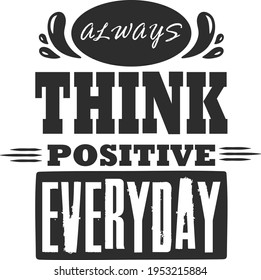 Quotes Black White Design Stock Vector (Royalty Free) 1953215884