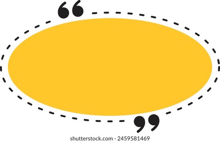 Rahmen für Anführungszeichen. Leere Vorlagen. Isoliert auf weißem Hintergrund. Vektorgrafik