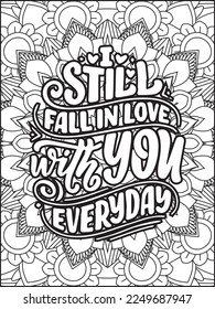 Quotes Coloring Pages, inspirational quotes, typography quotes