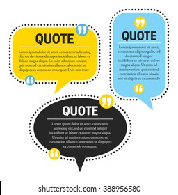 quotes design template