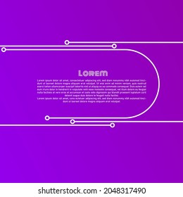 quotes frame with pastes color,speech bubble,text in frame.