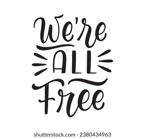 quotes for Human Rights Day. Calligraphy Human Rights Day. Human Rights Day Isolated hand drawn typography. illustration design for greeting, invitation, print, label, poster. vector illustration.
