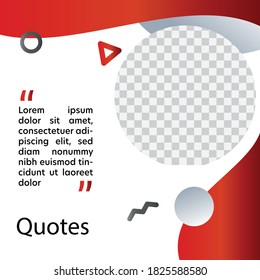 Quotes Instagram Template Social Media Inspirational Post
