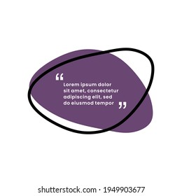quotes template design free vector