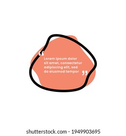 quotes template design free vector