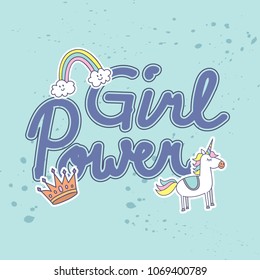 Quotes t-shirt design with cute patches