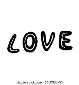 Quotes. Valentine lettering love collection. Hand drawn lettering with beautiful text about love. Perfect for valentine day, wedding and birthday card, stamp