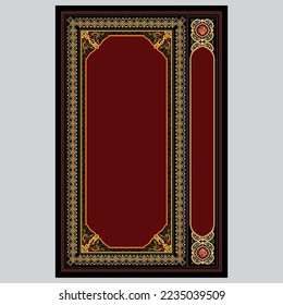 Quran Cover Design, Islamic Book Cover Design, Vector Ai
