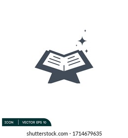 Quran icon design illustration vector eps 10