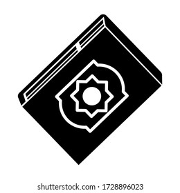 Quran icon or logo isolated sign symbol vector illustration - high quality black style vector icons
