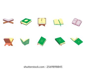 Quran Islamic Design Element Set