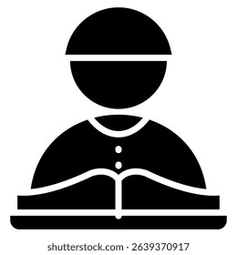 Quran Learning Icon Element For Design