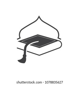 Quran Moslem Academy Logo Icon Vector