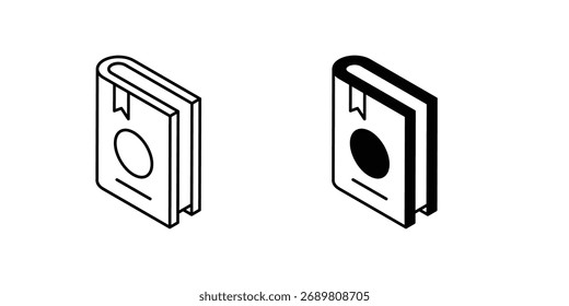 Ícone de conjunto de Alcorão com ilustração de estoque de vetor de fundo branco