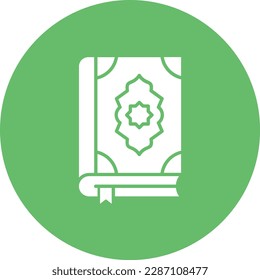 Quran vector icon. Can be used for printing, mobile and web applications.