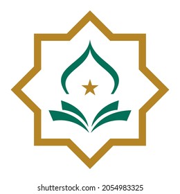 quran vector icon simple and elegant design