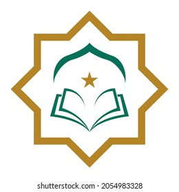 quran vector icon simple and elegant design