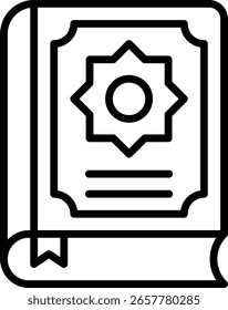 Quran Vector for Ramadan Reading Activity, Holy book illustration, Islamic learning and reflection