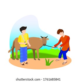 Qurban in the adha day