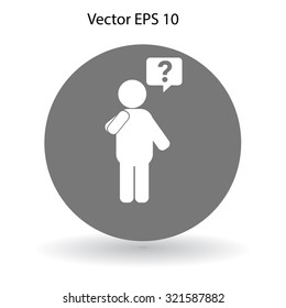 Qustion Vector Icon