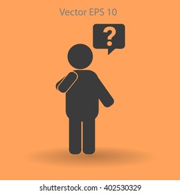 qustion vector icon