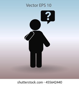 qustion vector icon