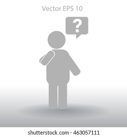 qustion vector icon