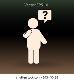 Qustion Vector Icon