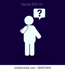 Qustion Vector Icon