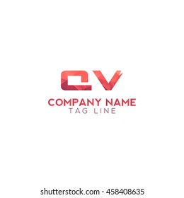 qv polygonal logo