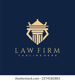 QW initial monogram logo for lawfirm vector design