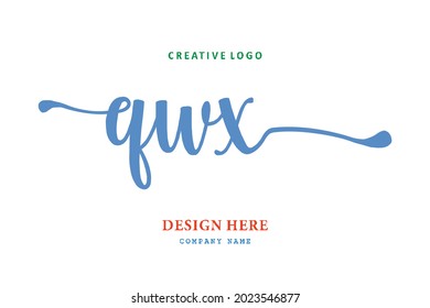 QWX lettering logo is simple, easy to understand and authoritative
