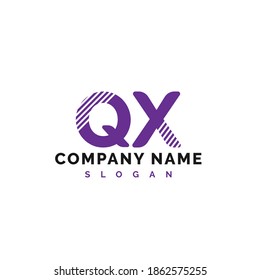 QX Letter Logo Design. QX letter logo Vector Illustration - Vector