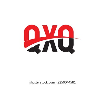 Letra QXQ Ilustración del vector de diseño del logotipo inicial