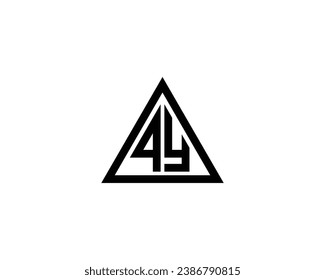 QY logo design vector template