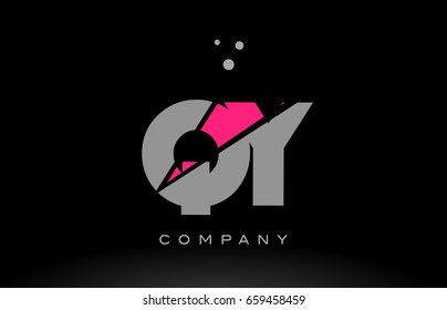 Qy Q Y Alphabet Letter Logo Stock Vector (Royalty Free) 659458459 ...