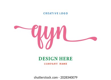 QYN lettering logo is simple, easy to understand and authoritative